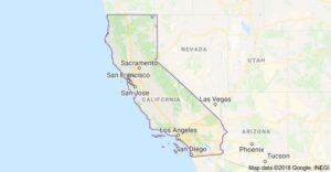 map of california